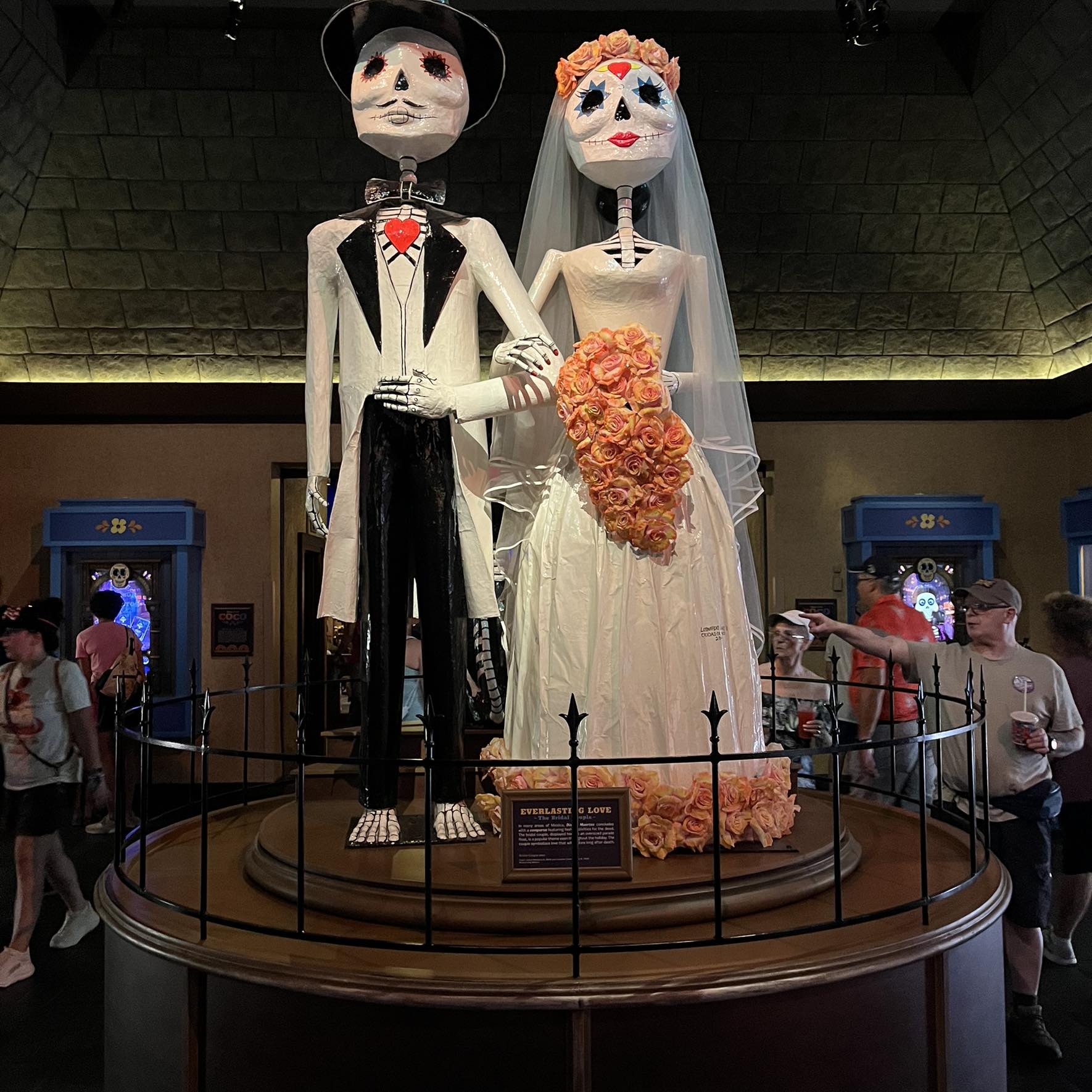 Decorative display inspired by Disney's Coco